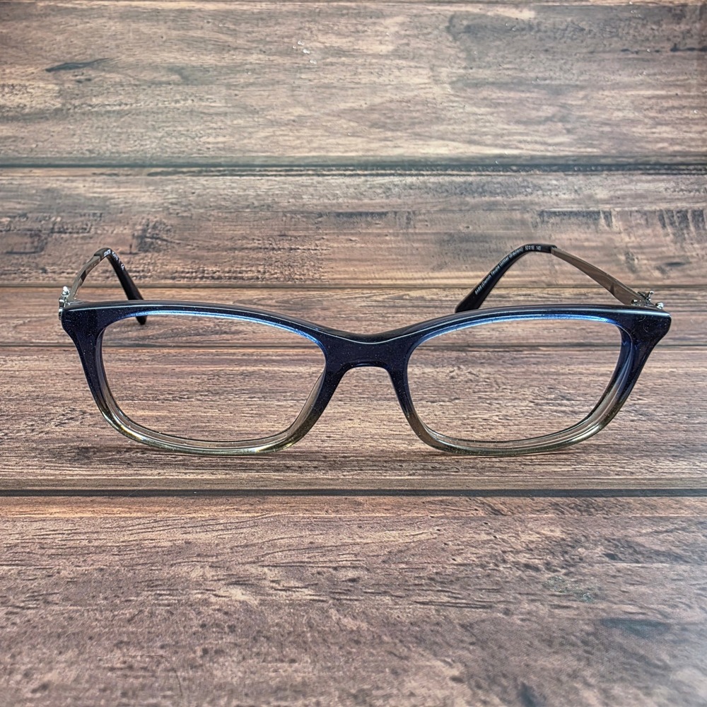 Coach HC6110 5489 Denim Taupe Glitter Gradient Eyeglasses 52-16-140